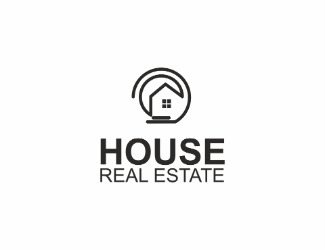 Projekt logo dla firmy house real estate | Projektowanie logo